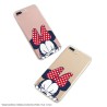 Funda para iPhone 8 Plus Oficial de Disney Minnie Cara - Clásicos Disney