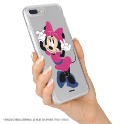 Funda para Xiaomi Mi 8 Oficial de Disney Minnie Rosa - Clásicos Disney