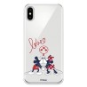 Funda para iPhone X Oficial de Disney Mickey y Minnie Love - Clásicos Disney