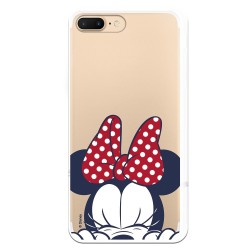 Funda para iPhone 7 Plus Oficial de Disney Minnie Cara - Clásicos Disney