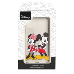 Funda para iPhone X Oficial de Disney Mickey y Minnie Posando - Clásicos Disney