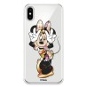 Funda para iPhone X Oficial de Disney Minnie Posando - Clásicos Disney