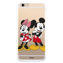 Funda para iPhone 6 Plus Oficial de Disney Mickey y Minnie Posando - Clásicos Disney