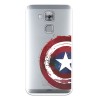 Funda para Huawei Nova Plus Oficial de Marvel Capitán América Escudo Transparente - Marvel