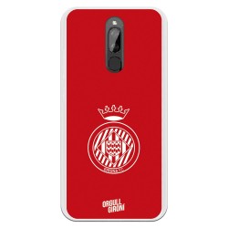 Funda para Xiaomi Redmi 8 del Girona Escudo Equi roja - Licencia Oficial Girona FC