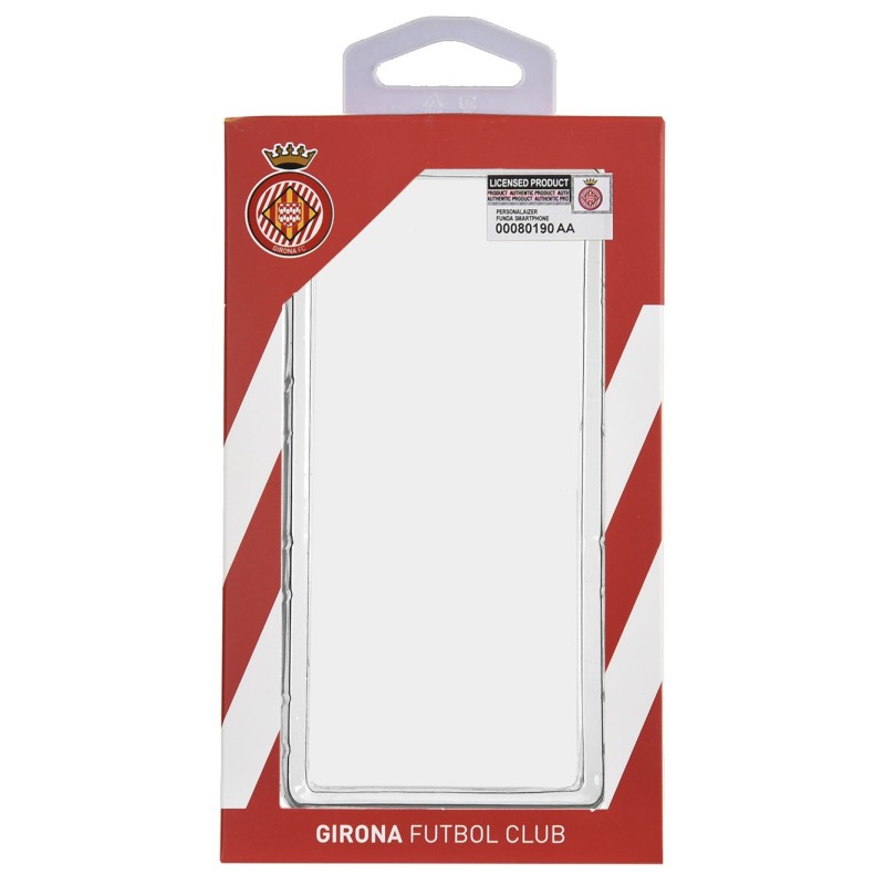 Funda para iPhone 11 Pro del Girona Escudo Equi roja - Licencia Oficial Girona FC