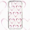 Funda Dibujo Corazones para iPhone X