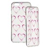 Funda Dibujo Corazones para iPhone 6S