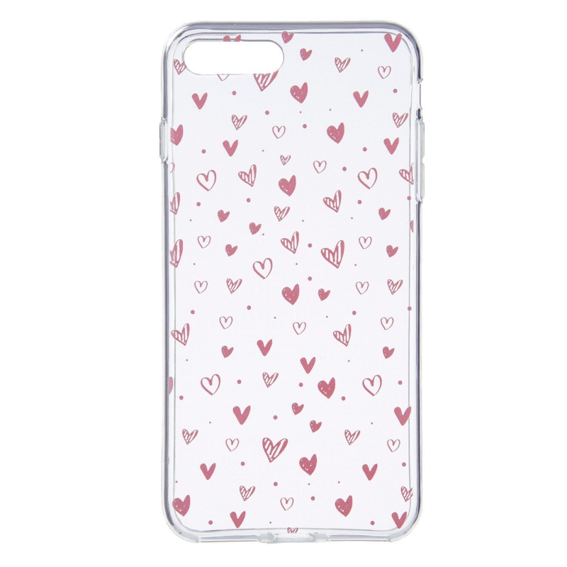 Funda Dibujo Corazones para iPhone 8 Plus