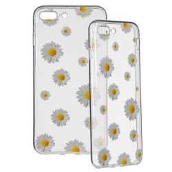 Funda Dibujo Margaritas para iPhone 8 Plus