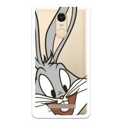 Funda Oficial Warner Bros Bugs Bunny Transparente para Xiaomi Redmi Note 3 - Looney Tunes