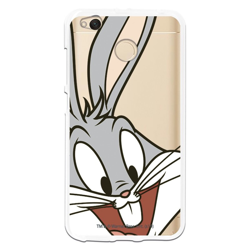 Funda Oficial Warner Bros Bugs Bunny Transparente para Xiaomi Redmi 4X - Looney Tunes