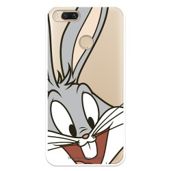 Funda Oficial Warner Bros Bugs Bunny Transparente para Xiaomi Mi A1 - Looney Tunes