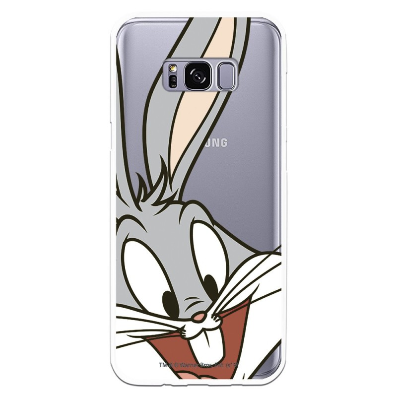 Funda Oficial Warner Bros Bugs Bunny Transparente para Samsung Galaxy S8 Plus - Looney Tunes