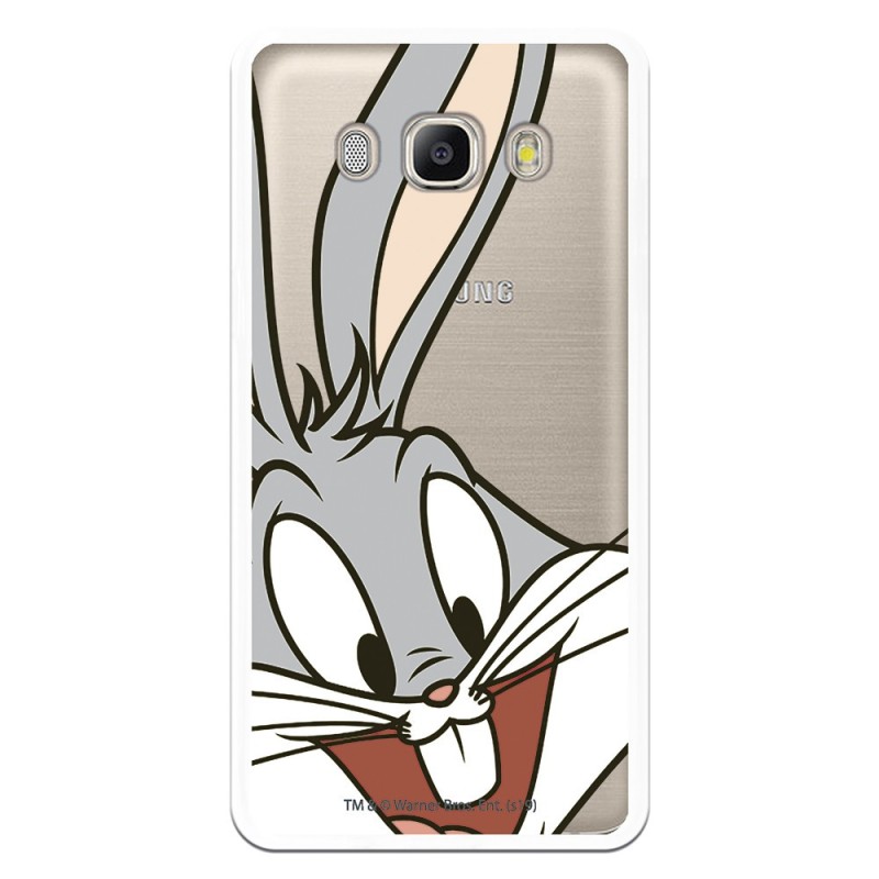 Funda Oficial Warner Bros Bugs Bunny Transparente para Samsung Galaxy J5 2016 - Looney Tunes