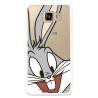 Funda Oficial Warner Bros Bugs Bunny Transparente para Samsung Galaxy A5 2016 - Looney Tunes