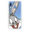 Funda Oficial Warner Bros Bugs Bunny Transparente para Samsung Galaxy A20e - Looney Tunes