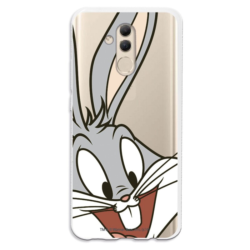 Funda Oficial Warner Bros Bugs Bunny Transparente para Huawei Mate 20 Lite - Looney Tunes