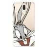 Funda Oficial Warner Bros Bugs Bunny Transparente para Huawei Mate 10 Lite - Looney Tunes