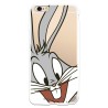 Funda Oficial Warner Bros Bugs Bunny Transparente para iPhone 6S Plus - Looney Tunes