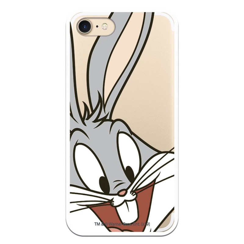 Funda Oficial Warner Bros Bugs Bunny Transparente para iPhone 8 - Looney Tunes