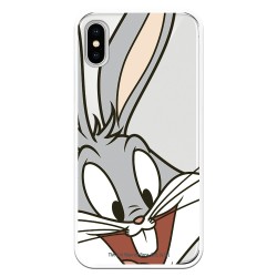 Funda Oficial Warner Bros Bugs Bunny Transparente para iPhone X - Looney Tunes