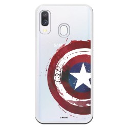 Funda Oficial Escudo Capitán America para Samsung Galaxy A40