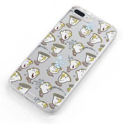 Funda Oficial Disney Chip Potts Siluetas Transparente para iPhone 6S