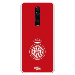 Funda Oficial Girona FC Escudo Equi roja para Xiaomi Redmi K20