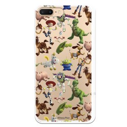 Funda Oficial Disney Toy Story Siluetas Transparente - Toy Story para iPhone 8 Plus