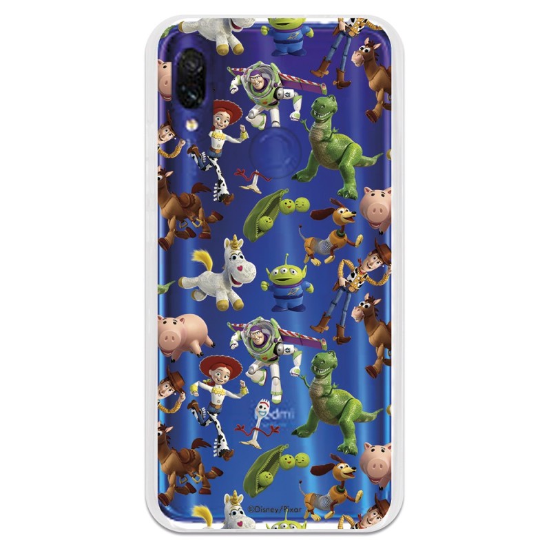 Funda Oficial Disney Toy Story Siluetas Transparente - Toy Story para Xiaomi Redmi 7