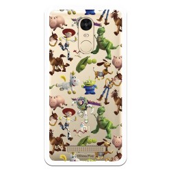 Funda Oficial Disney Toy Story Siluetas Transparente - Toy Story para Xiaomi Redmi Note 3