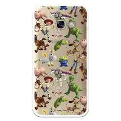 Funda Oficial Disney Toy Story Siluetas Transparente - Toy Story para Samsung Galaxy A3 2017