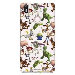 Funda Oficial Disney Toy Story Siluetas Transparente - Toy Story para Bq Aquaris X