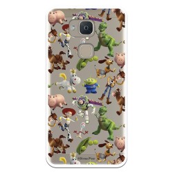 Funda Oficial Disney Toy Story Siluetas Transparente - Toy Story para Bq Aquaris V