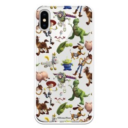 Funda Oficial Disney Toy Story Siluetas Transparente - Toy Story para iPhone X