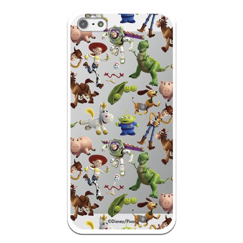 Funda Oficial Disney Toy Story Siluetas Transparente - Toy Story para iPhone 5