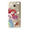 Funda Oficial Disney Sirenita y Sebastián Transparente para Samsung Galaxy A3 2017 - La Sirenita