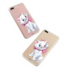 Funda Oficial Disney Marie Silueta transparente para Xiaomi Redmi 7 - Los Aristogatos