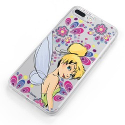 Funda Oficial Disney Campanilla Flores Transparente para Xiaomi Redmi 7 - Peter Pan