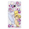 Funda Oficial Disney Campanilla Flores Transparente para Xiaomi Mi Mix 2 - Peter Pan