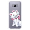 Funda Oficial Disney Marie Silueta transparente para Samsung Galaxy S8 Plus - Los Aristogatos