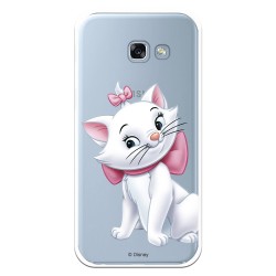 Funda Oficial Disney Marie Silueta transparente para Samsung Galaxy A5 2017 - Los Aristogatos