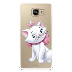 Funda Oficial Disney Marie Silueta transparente para Samsung Galaxy A5 2016 - Los Aristogatos