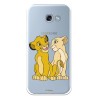 Funda Oficial Disney Simba y Nala transparente para Samsung Galaxy A5 2017 - El Rey León