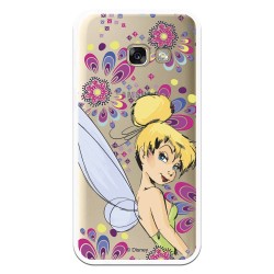 Funda Oficial Disney Campanilla Flores Transparente para Samsung Galaxy A3 2017 - Peter Pan