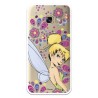 Funda Oficial Disney Campanilla Flores Transparente para Samsung Galaxy A3 2017 - Peter Pan