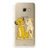 Funda Oficial Disney Simba y Nala transparente para Samsung Galaxy A3 2017 - El Rey León