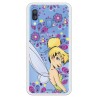 Funda Oficial Disney Campanilla Flores Transparente para Samsung Galaxy A20e - Peter Pan