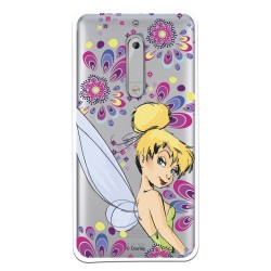 Funda Oficial Disney Campanilla Flores Transparente para Nokia 5 - Peter Pan